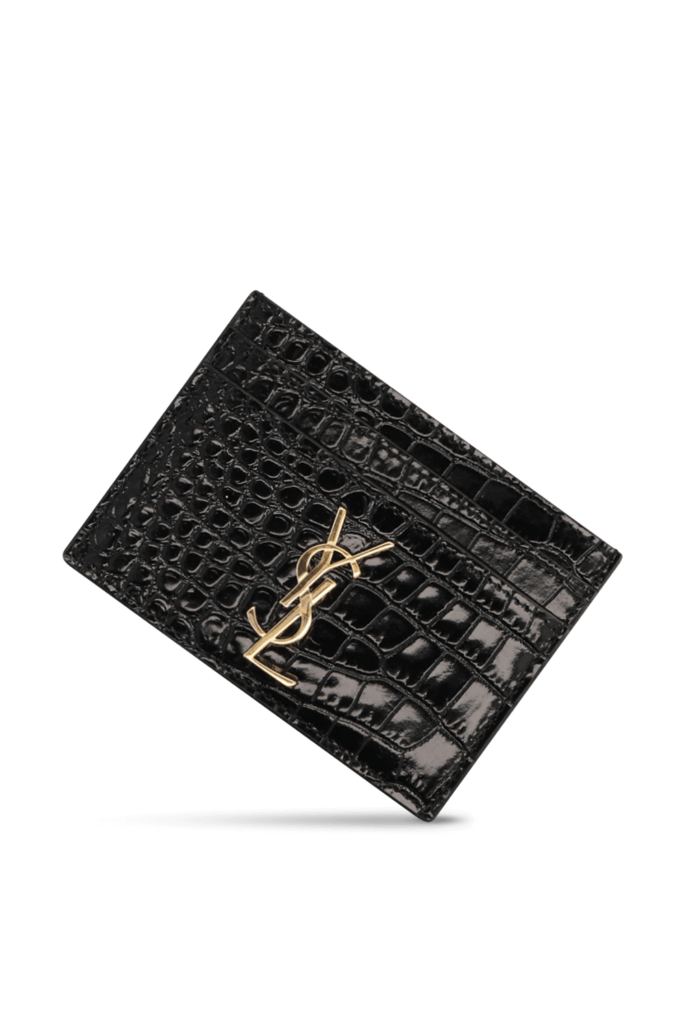 תמונת תקריב של ארנק כרטיסים SAINT LAURENT