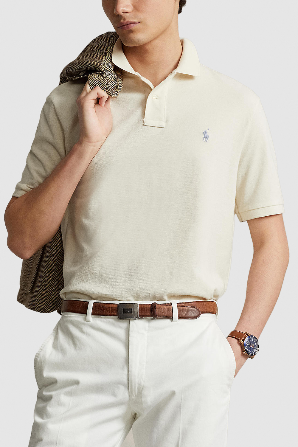 תמונת דוגמן קידמית של חולצת פולו קצרה POLO RALPH LAUREN