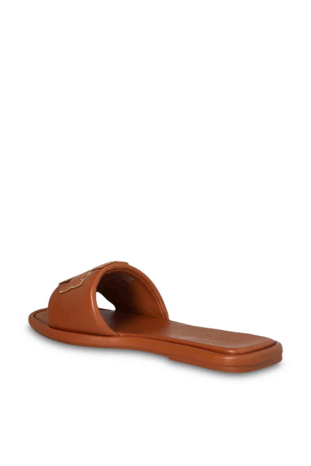 תמונה אחורית של כפכפי דאבל טי מעור TORY BURCH