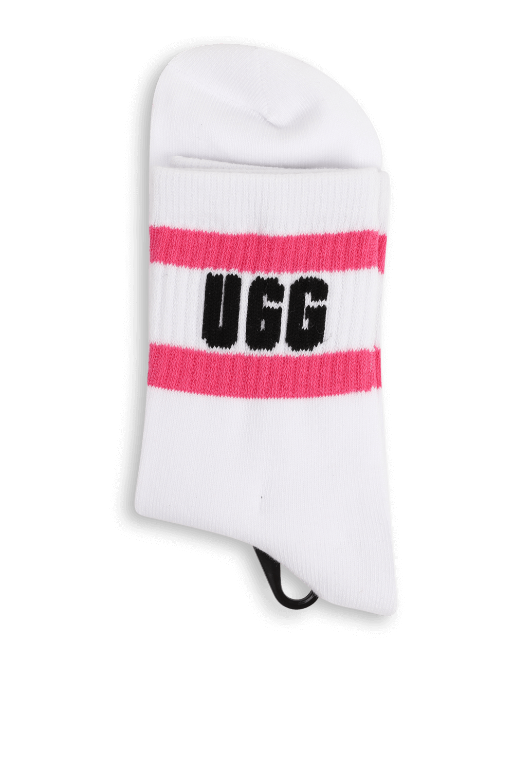 תמונה קידמית של גרבי רבע מכותנה עם לוגו UGG