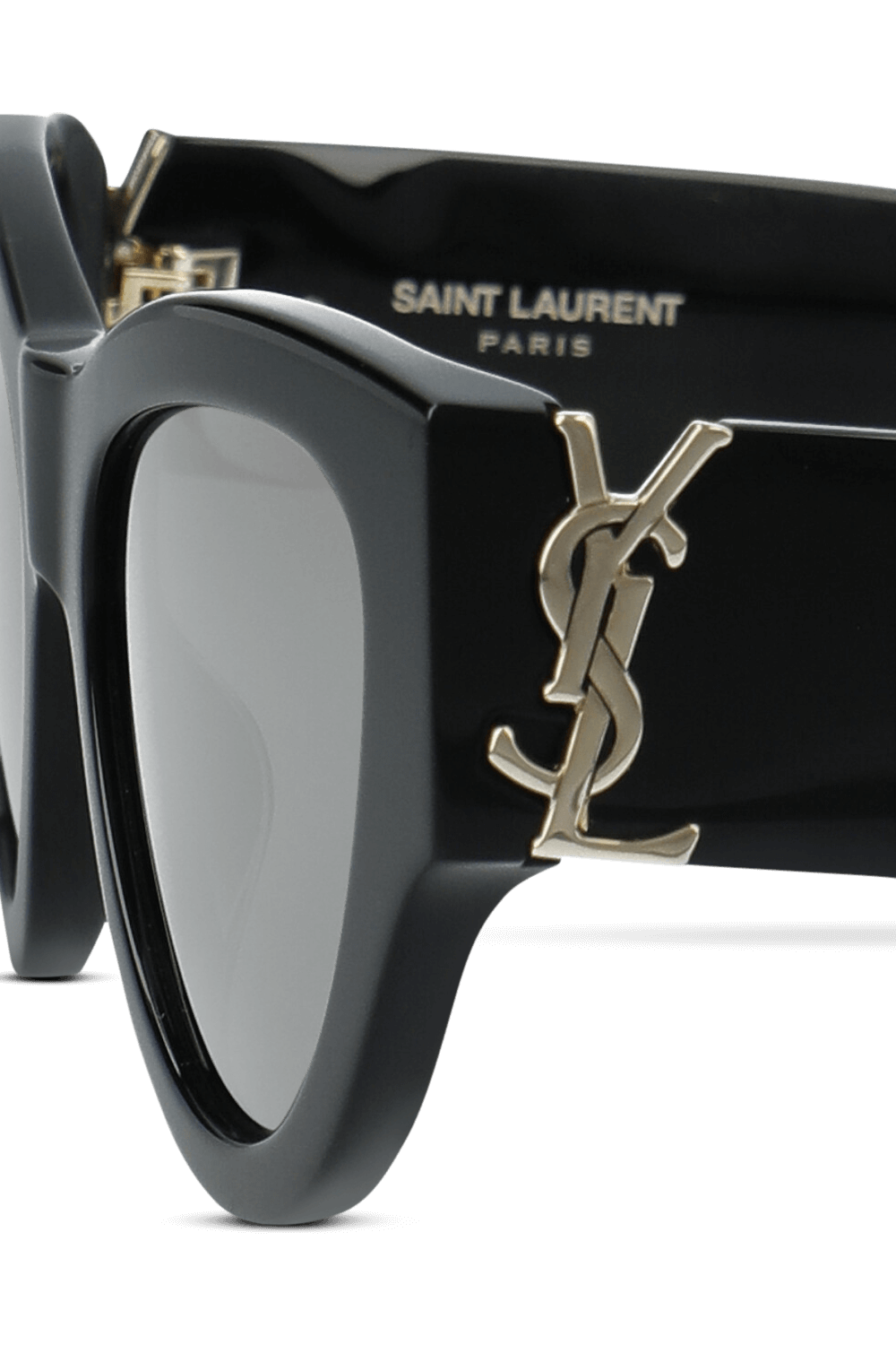 תמונת תקריב של משקפי שמש SAINT LAURENT