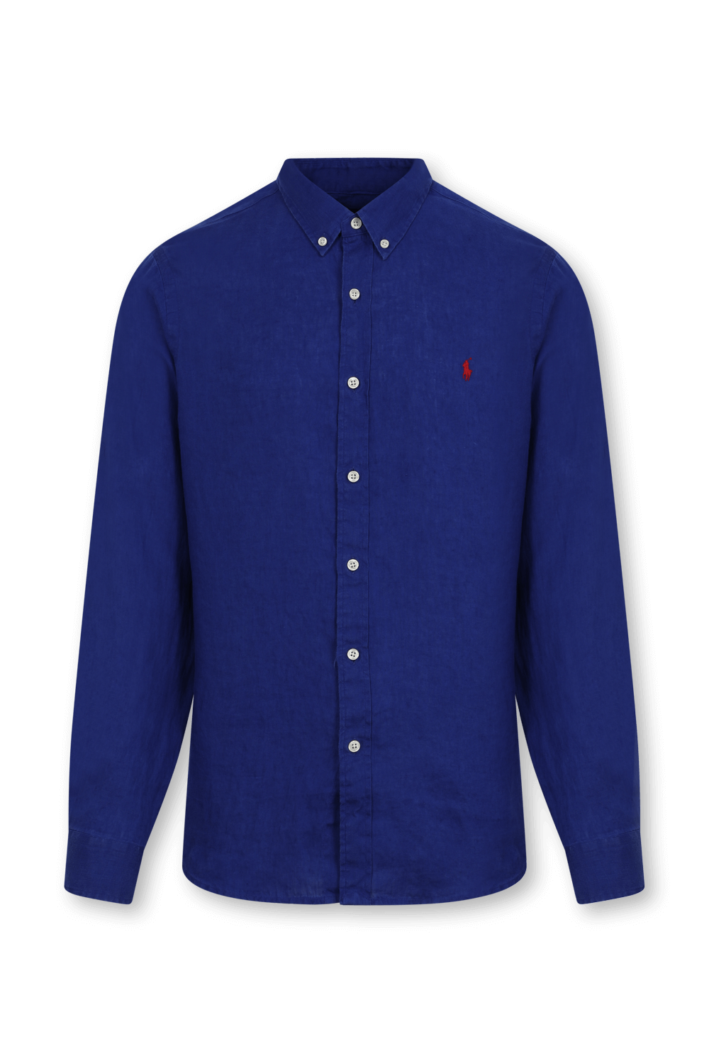 תמונה קידמית של חולצה מכופתרת מפשתן POLO RALPH LAUREN