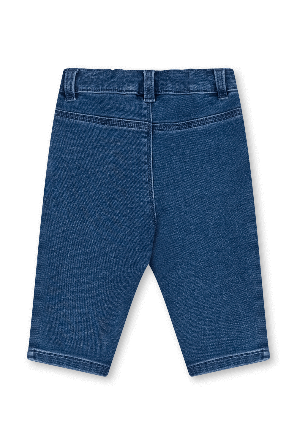 תמונה אחורית של מכנסי ג'ינס - גילאי 6-12 חודשים PETIT BATEAU