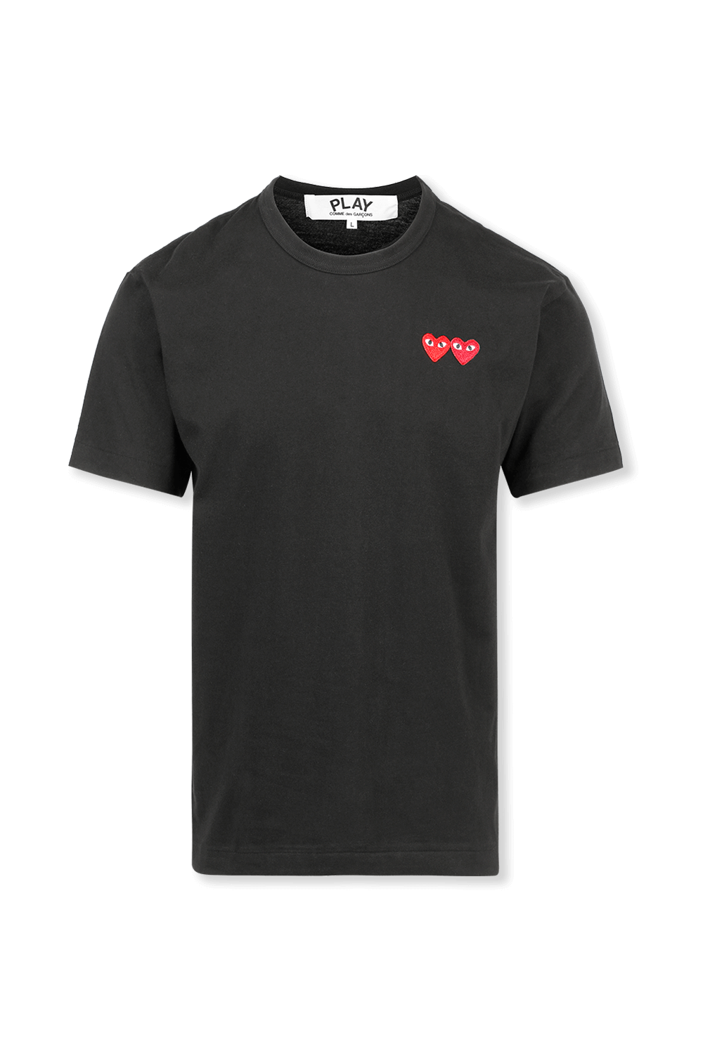 תמונה קידמית של חולצת טי מכותנה COMME DES GARCONS