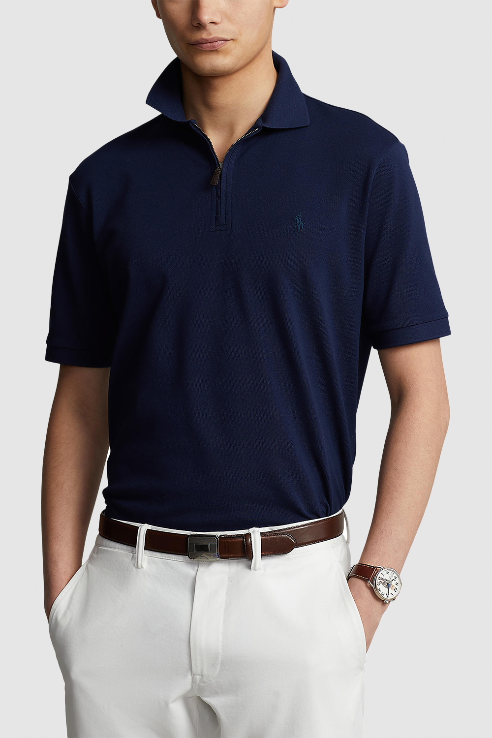 תמונת דוגמן קידמית של חולצת פולו קצרה POLO RALPH LAUREN