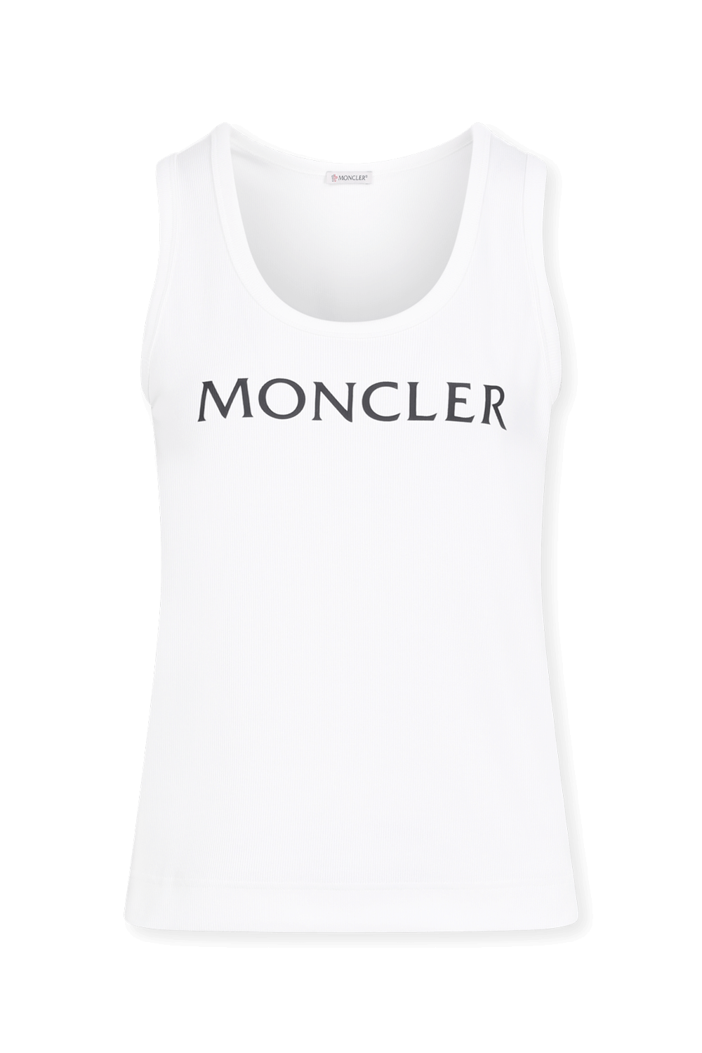 תמונה קידמית של גופייה עם הדפס MONCLER
