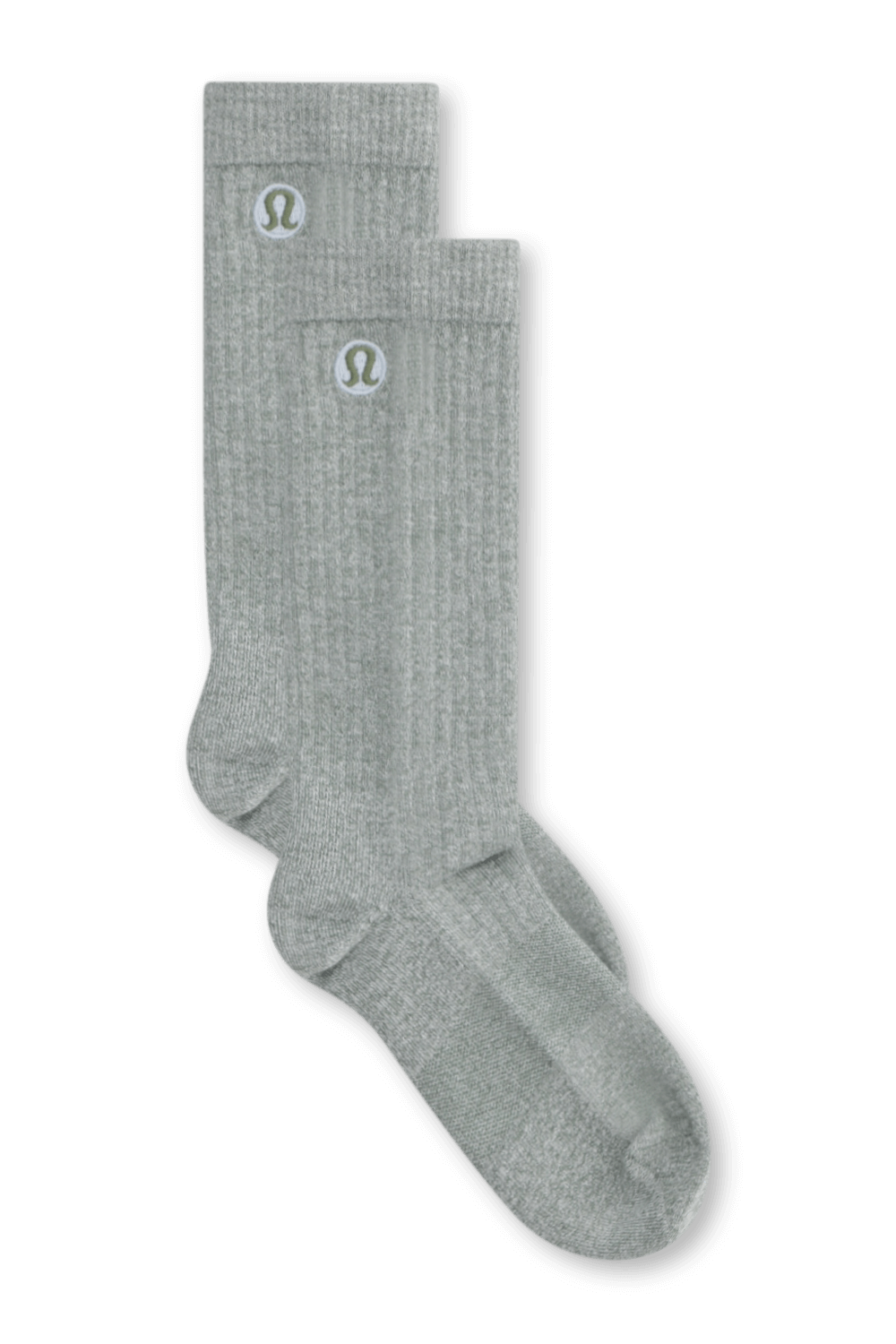 תמונה קידמית של Daily Stride Ribbed Crew Sock LULULEMON