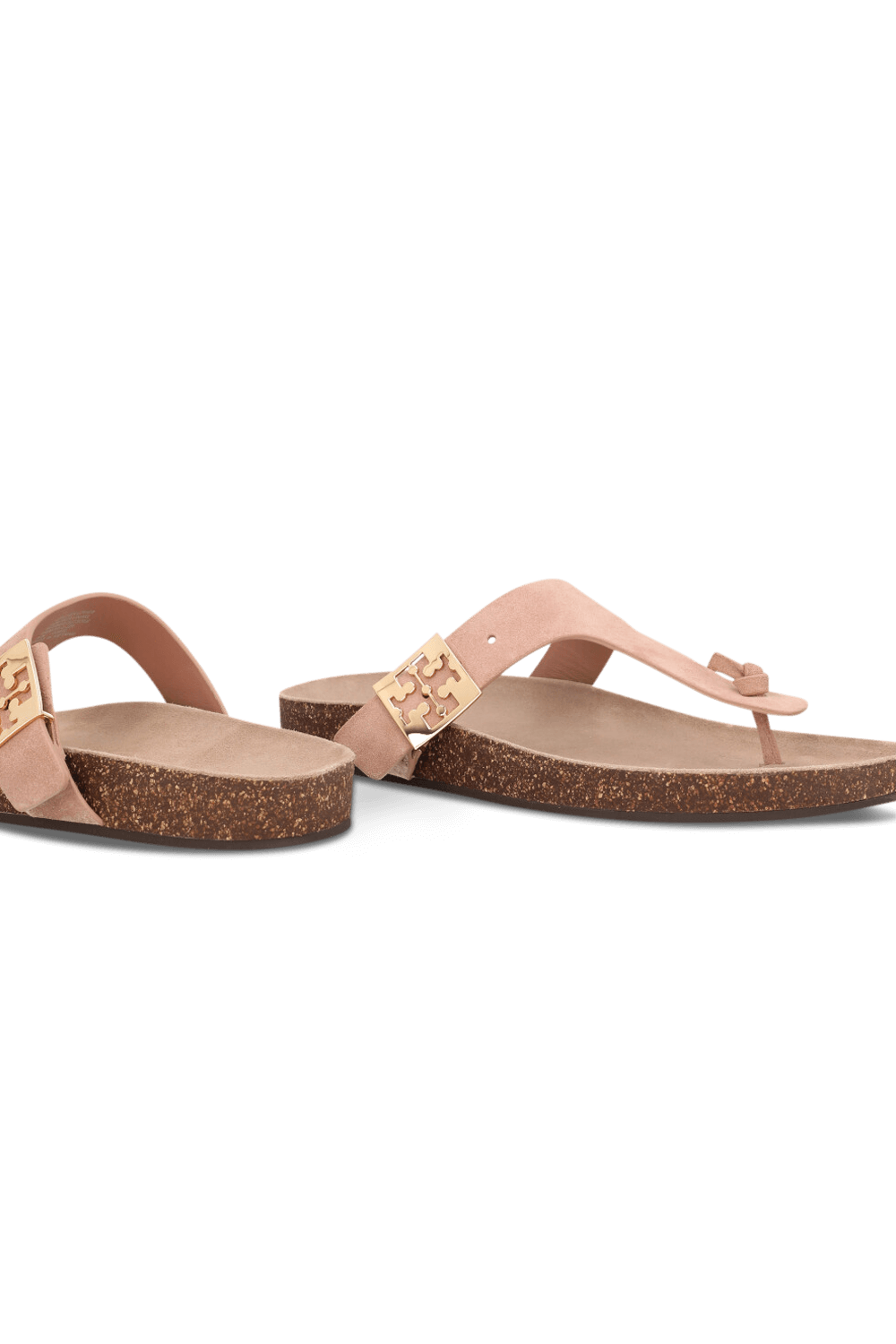 תמונת תקריב של סנדלי אצבע TORY BURCH