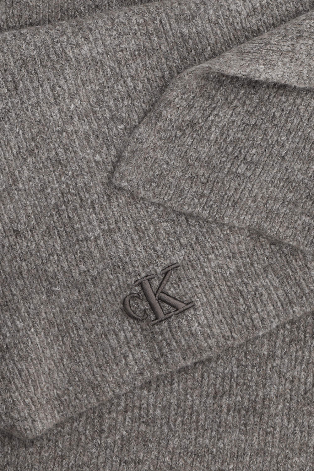 תמונה אחורית של צעיף סרוג CALVIN KLEIN