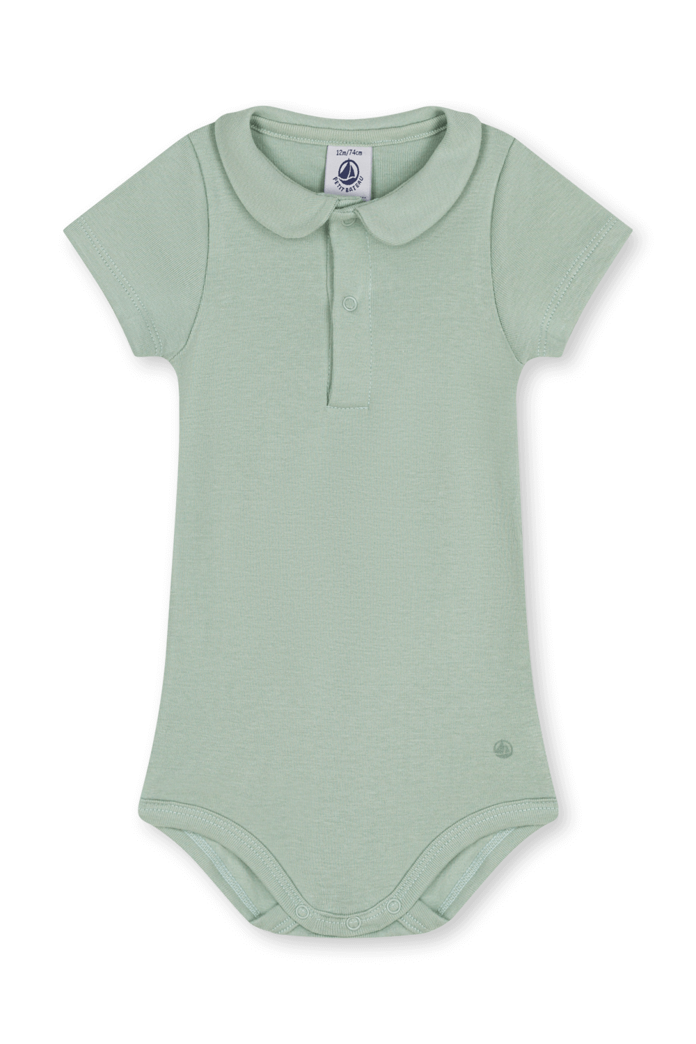תמונה קידמית של אוברול קצר - גילאי 18-36 חודשים PETIT BATEAU