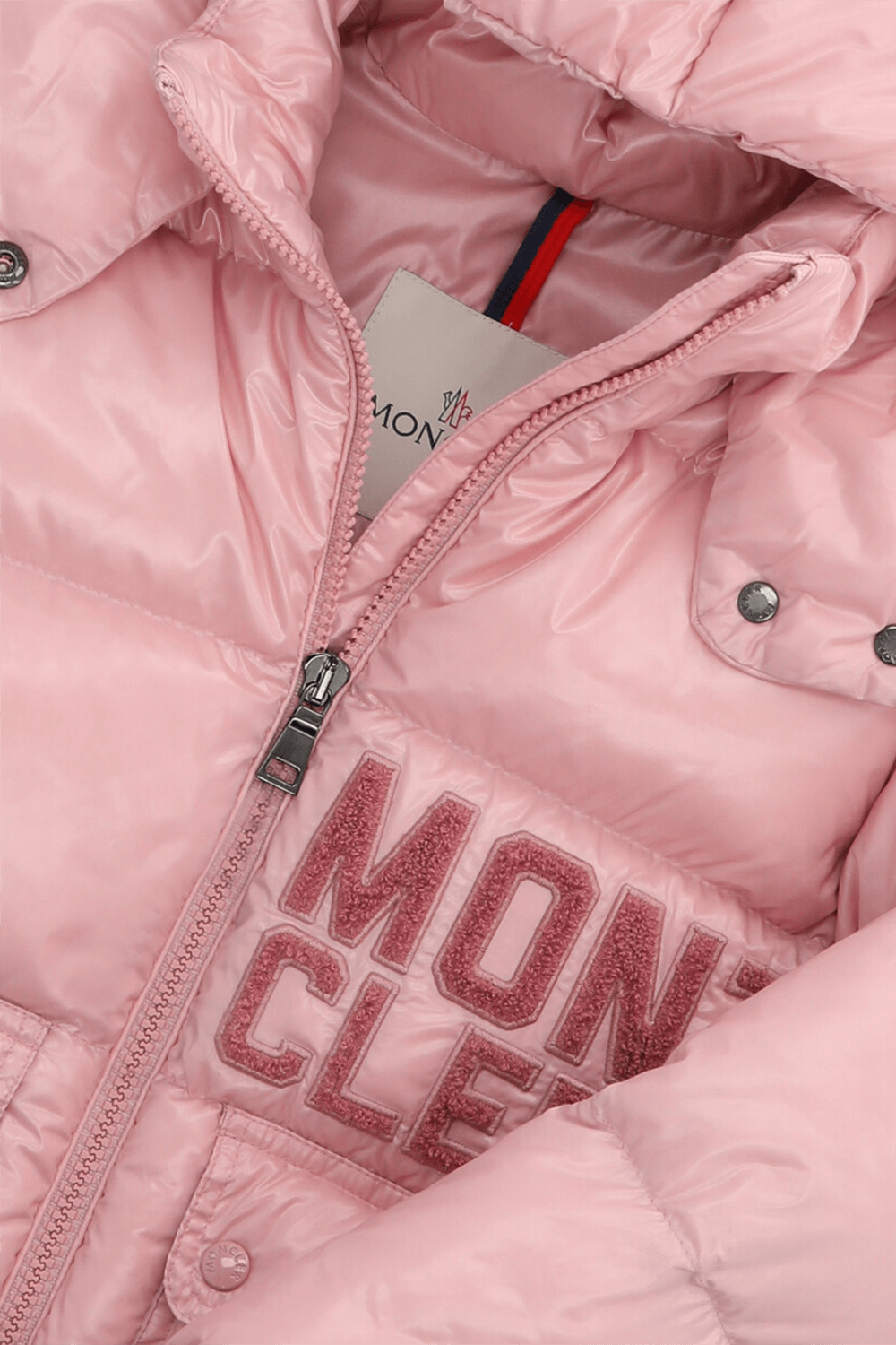 תמונה אחורית של מעיל פוך אביי - גילאי 4-14 שנים MONCLER KIDS