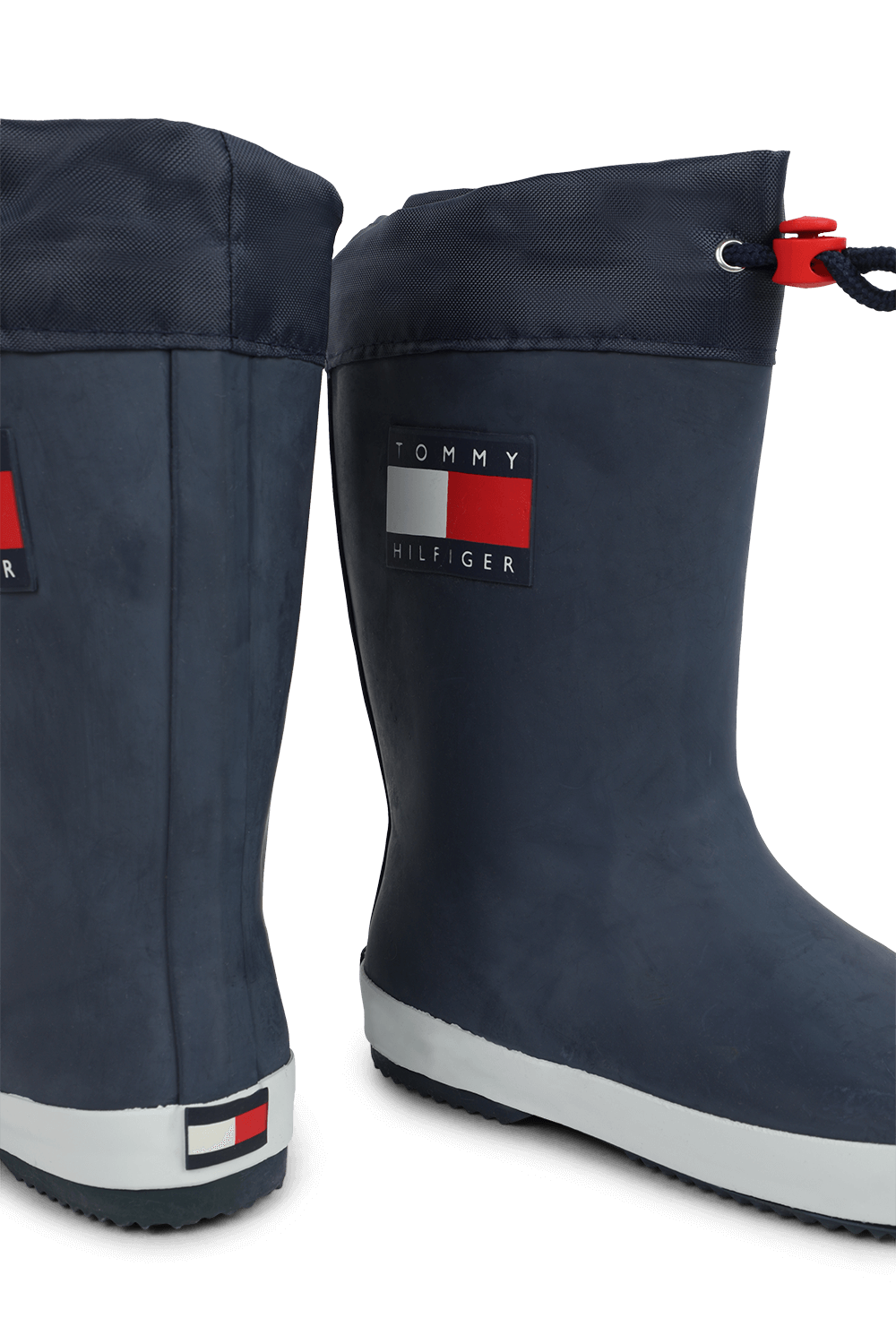 תמונת תקריב של מגפי גשם מידות 24-30 TOMMY HILFIGER KIDS