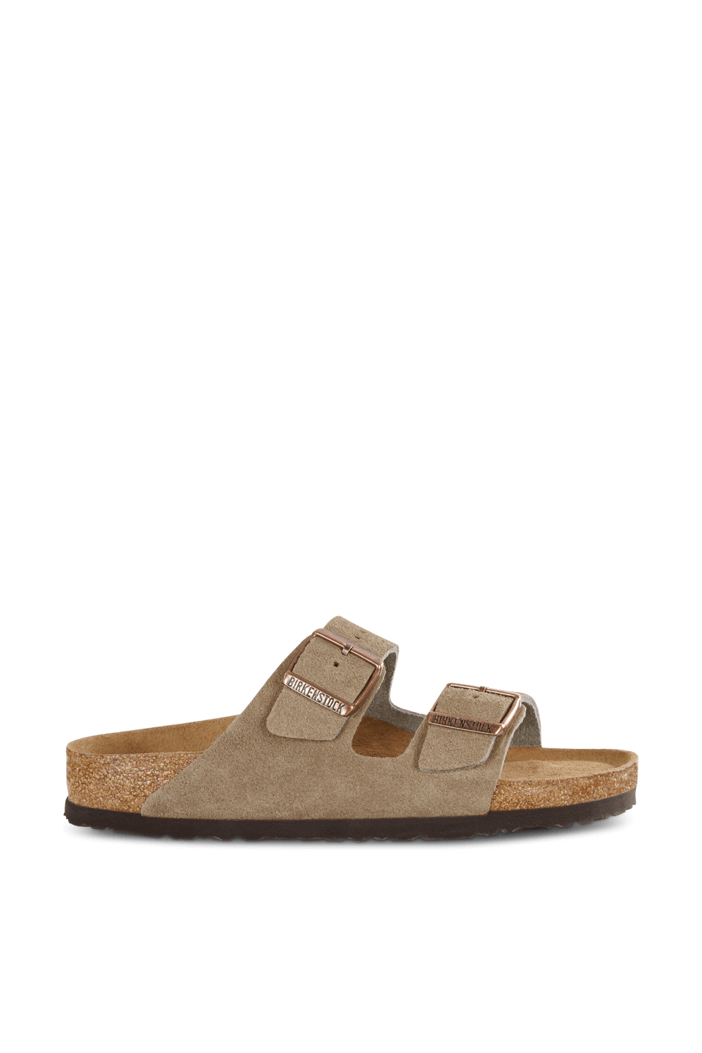תמונה קידמית של כפכפי אריזונה זמש BIRKENSTOCK