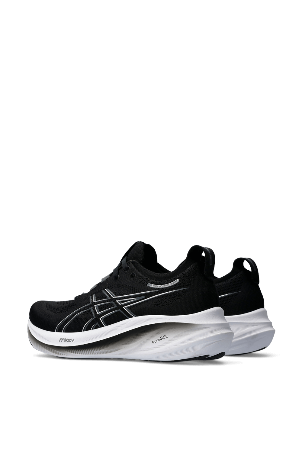 תמונת תקריב של נעלי ריצה ג'ל נימבוס 26 ASICS