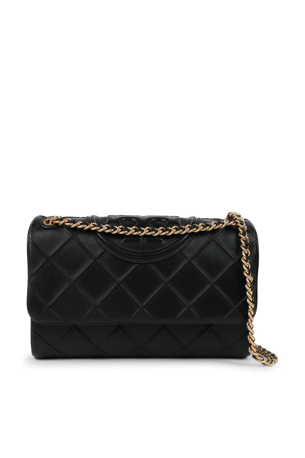 תמונה קידמית של תיק כתף פלמינג סופט מעור TORY BURCH
