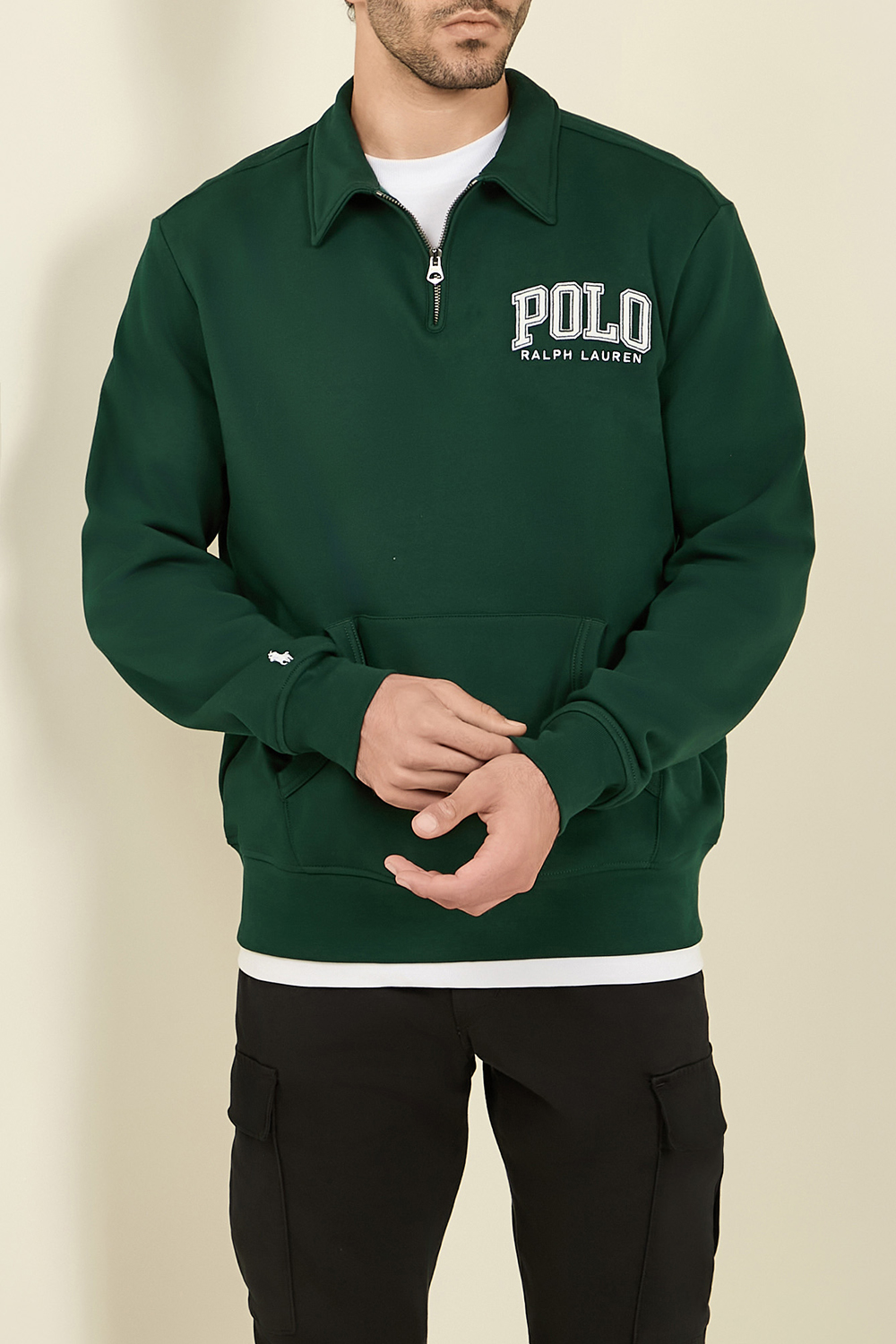 תמונת דוגמן קידמית של סווטשירט פולו POLO RALPH LAUREN