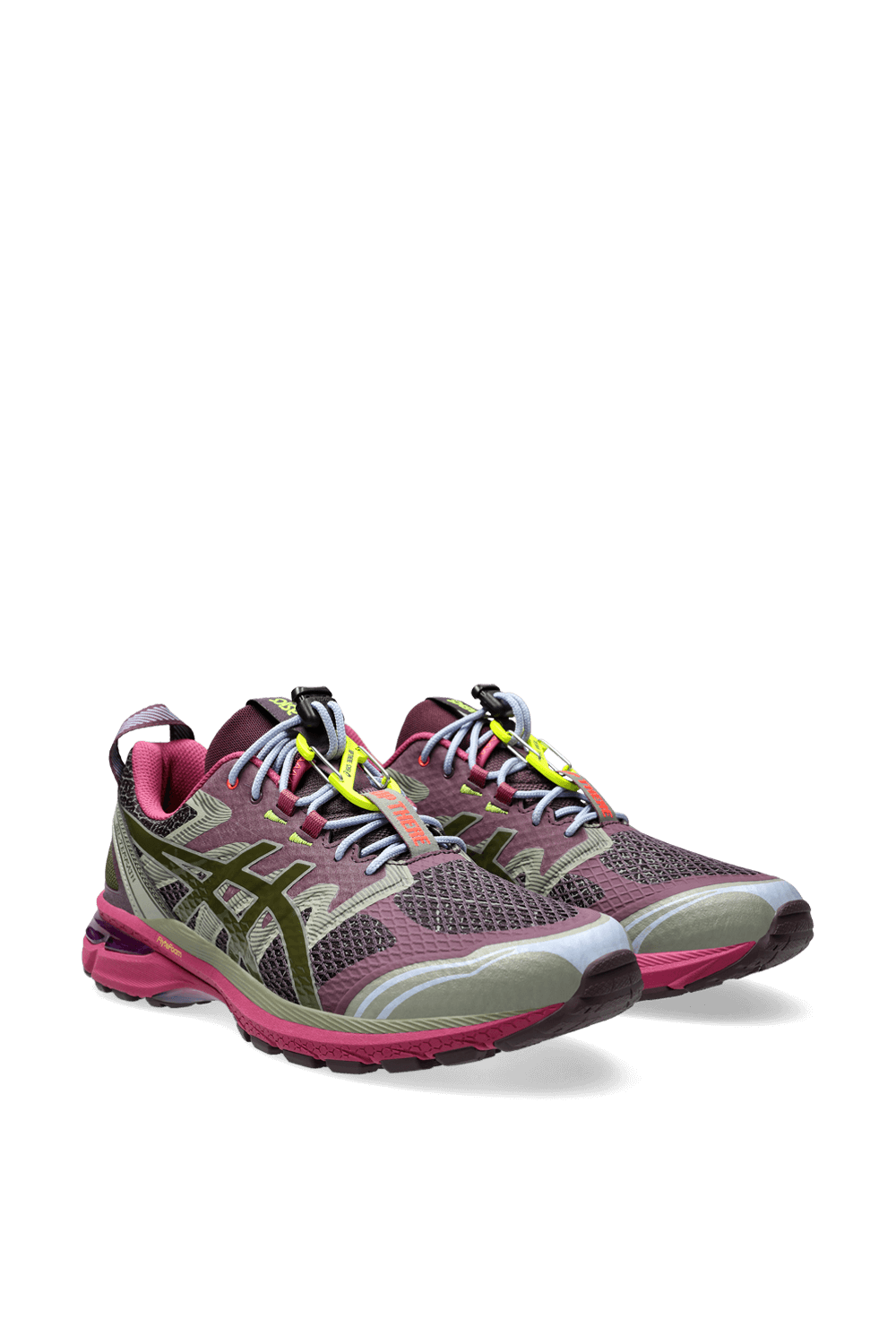 תמונה אחורית של נעלי סניקרס ג'ל טריין ASICS