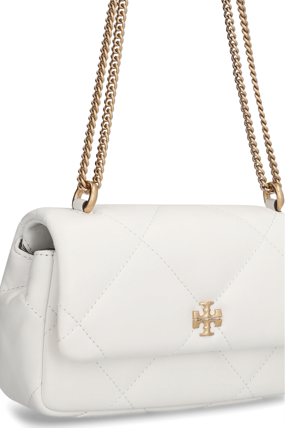 תמונת תקריב של תיק כתף קירה יהלום מיני TORY BURCH