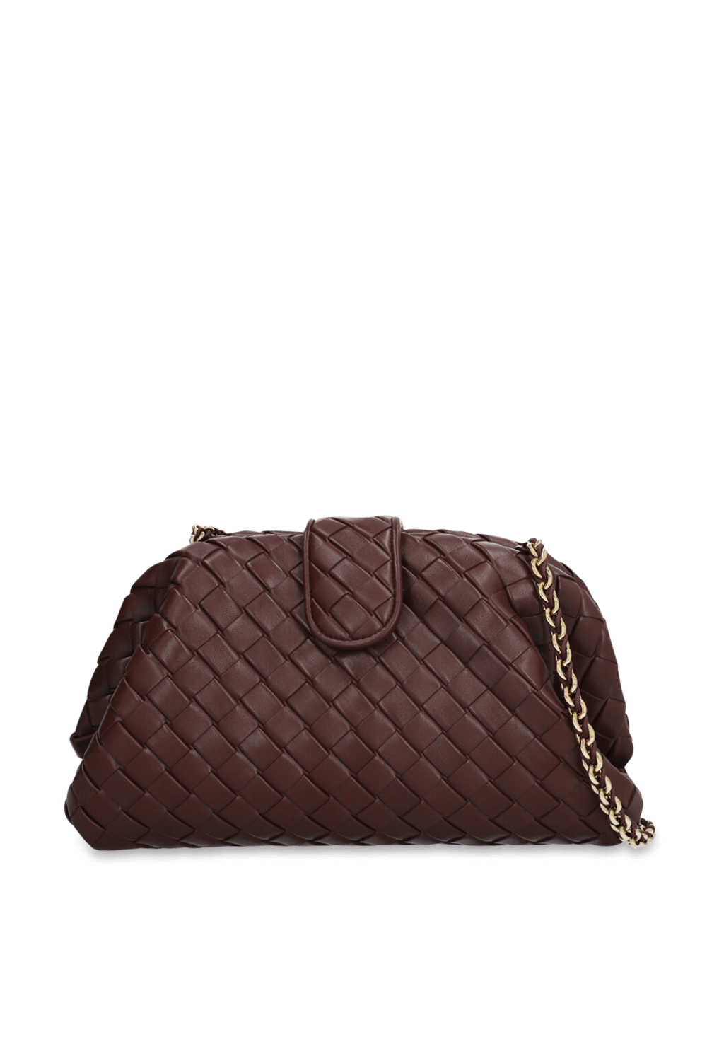 תמונה קידמית של תיק קלאץ' לורן 1980 מדיום BOTTEGA VENETA