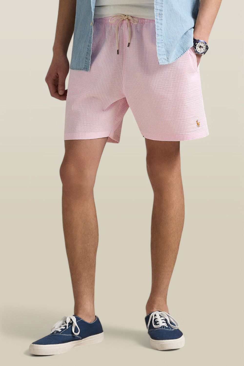 תמונת דוגמן קידמית של מכנסי בגד ים POLO RALPH LAUREN