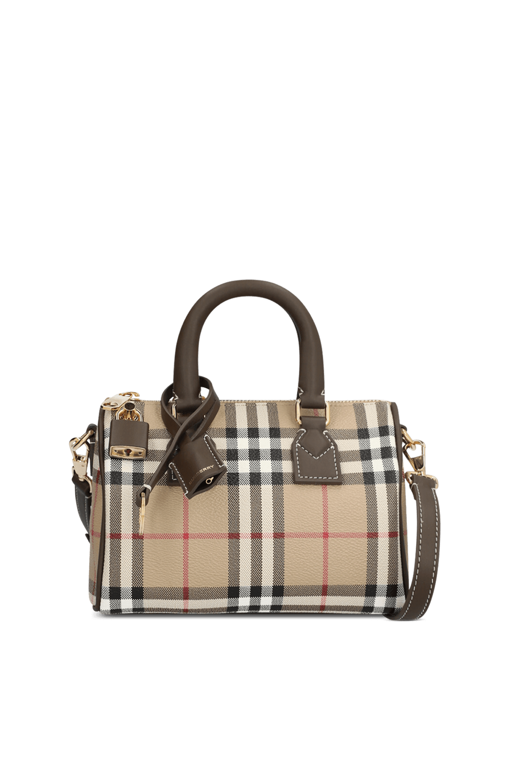 תמונה קידמית של תיק באולינג מיני BURBERRY
