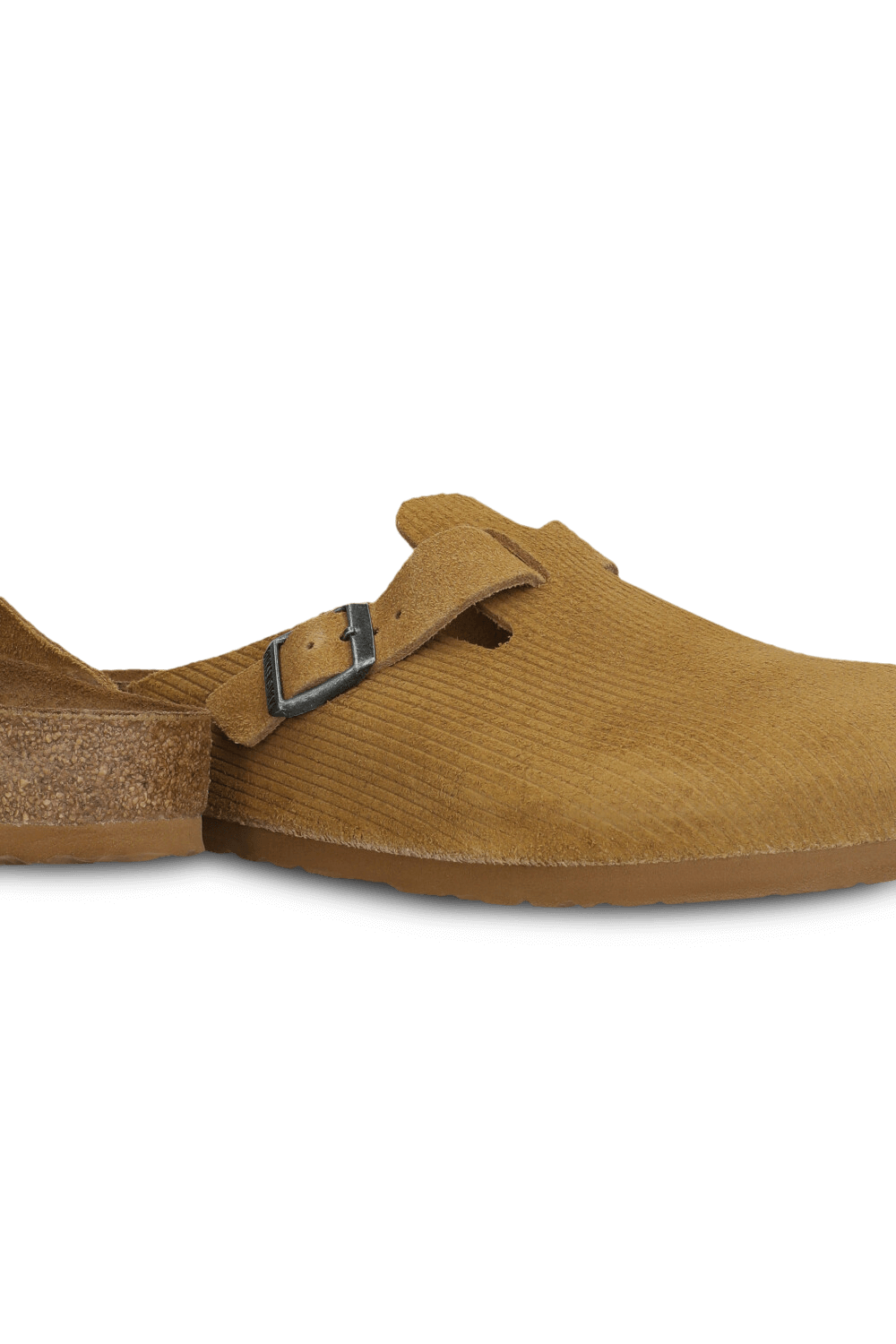 תמונת תקריב של נעלי בוסטון קורדרוי BIRKENSTOCK