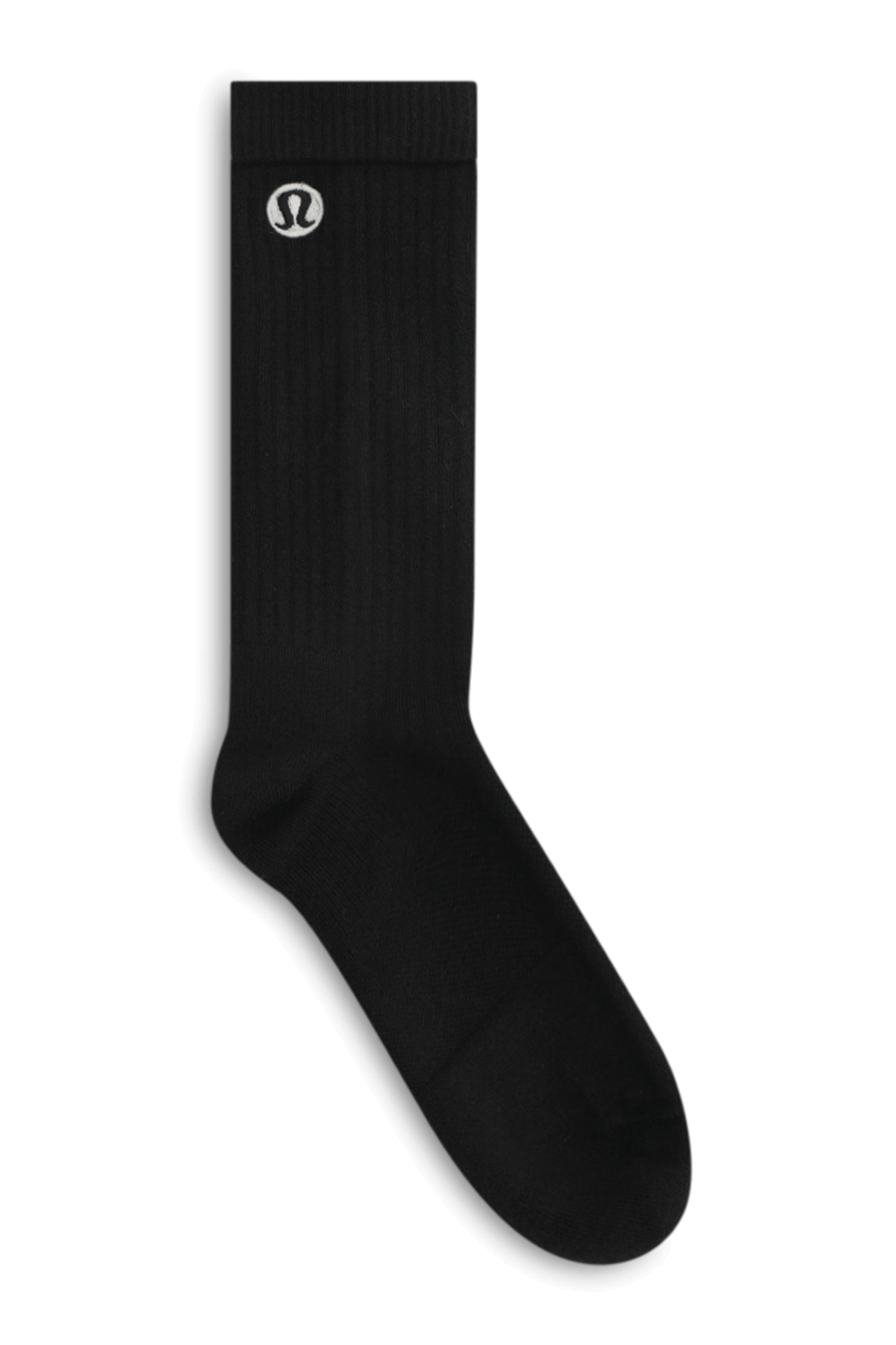 תמונת פנים של Daily Stride Ribbed Crew Sock 3P LULULEMON