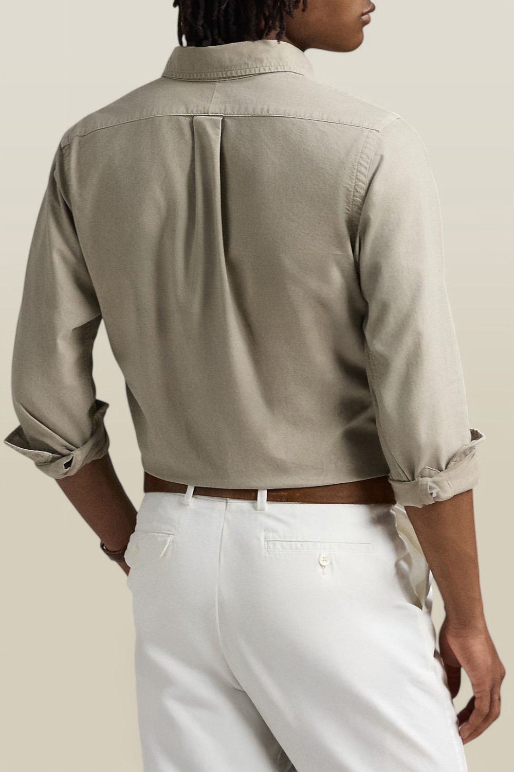 תמונת דוגמן אחורית של חולצת כפתורים POLO RALPH LAUREN