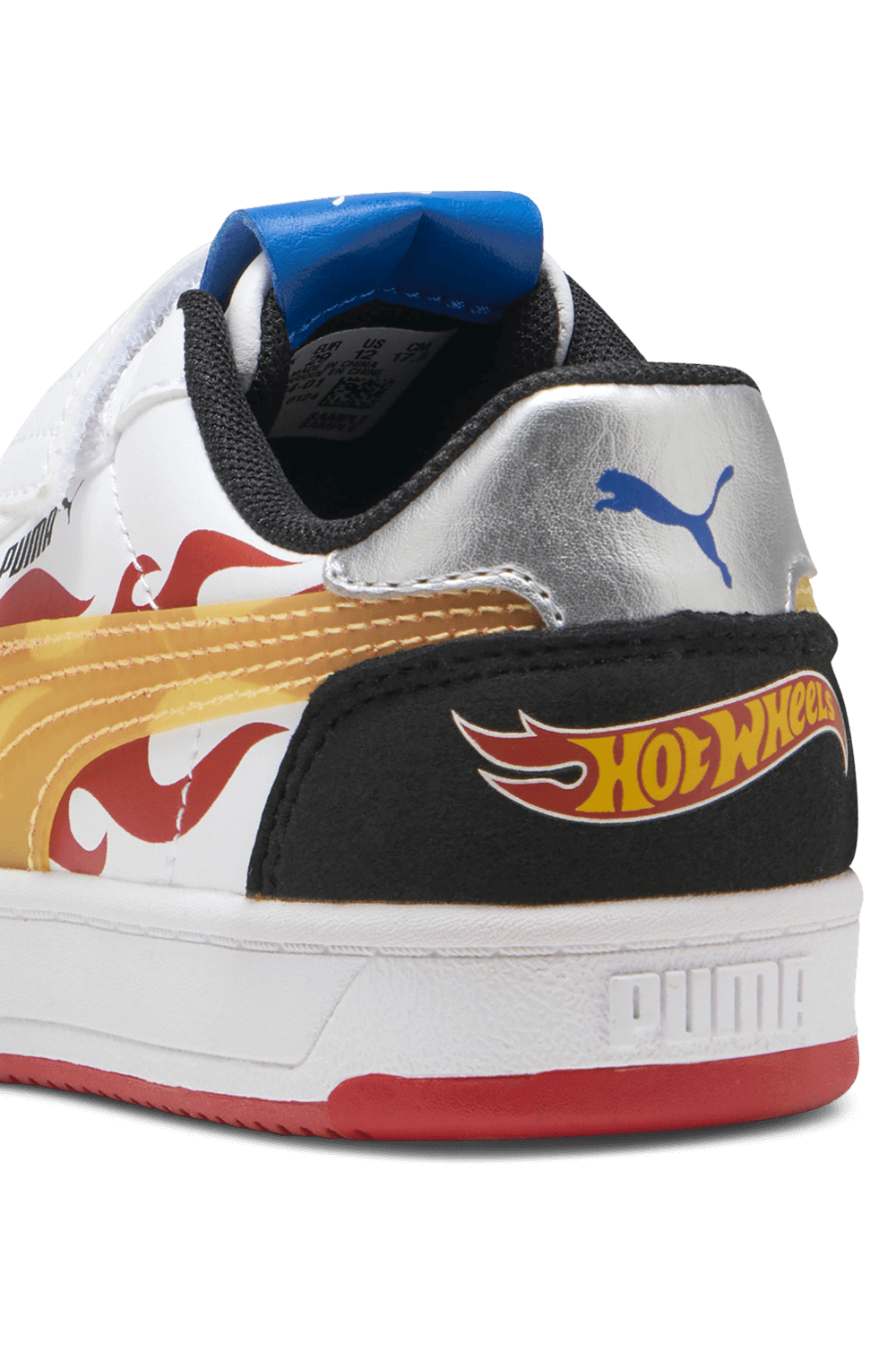 תמונת תקריב של פומה X הוט ווילס נעלי סניקרס PUMA KIDS
