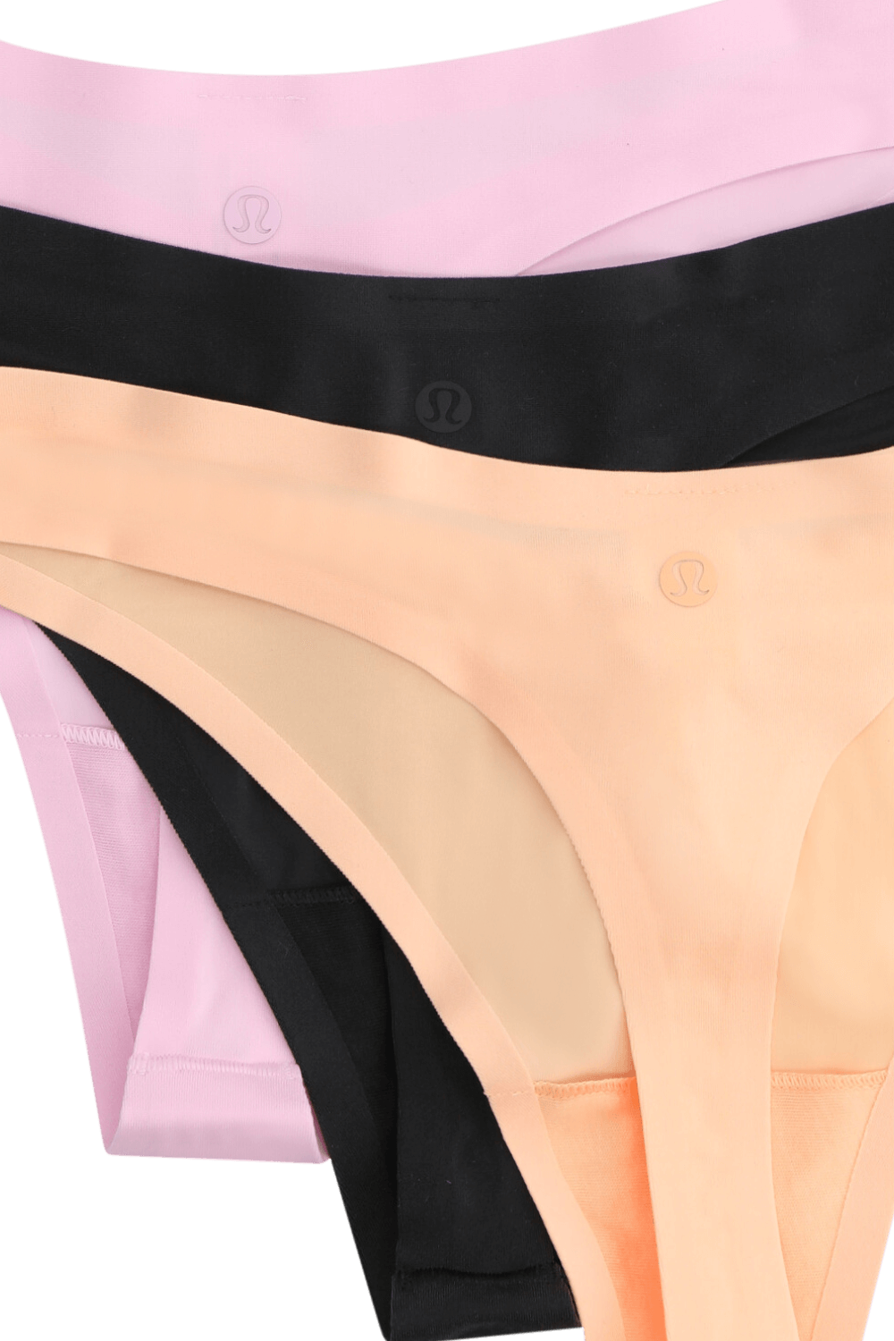 Wundermost Ultra-Soft Nulu Dipped-Waist Thong Underwear 3 Pack LULULEMON