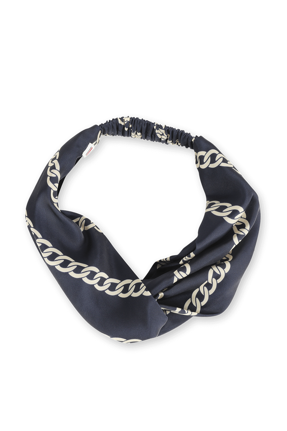 תמונת תקריב של Front Headband in Blue TOMMY HILFIGER
