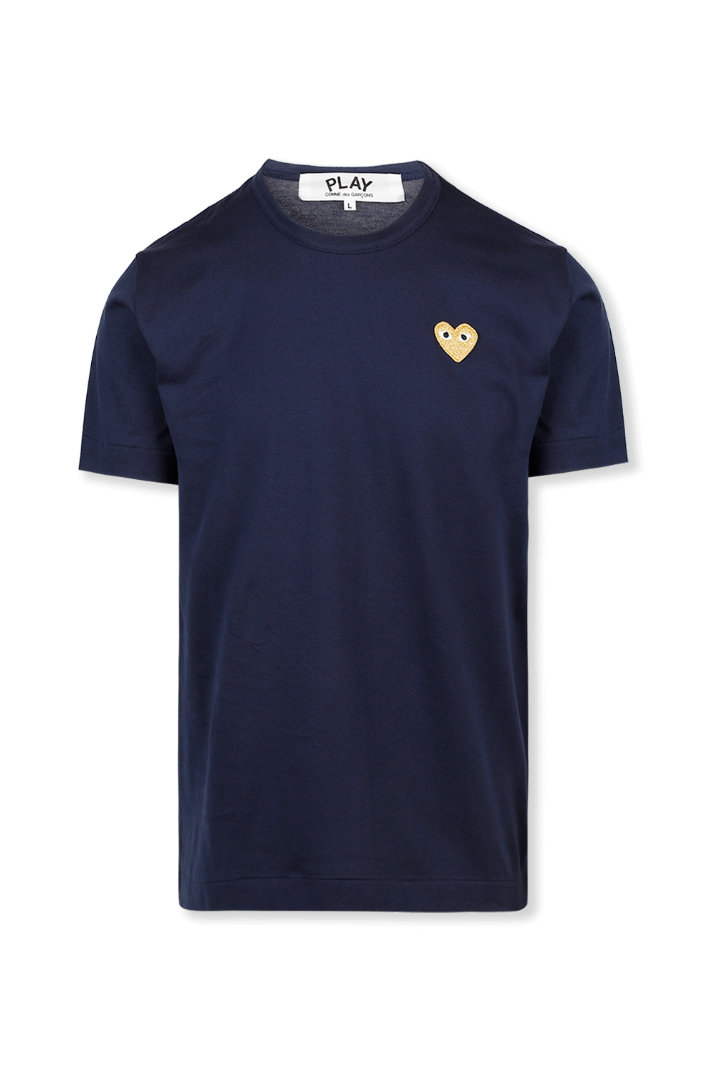 תמונה קידמית של Small Heart Tee in Navy