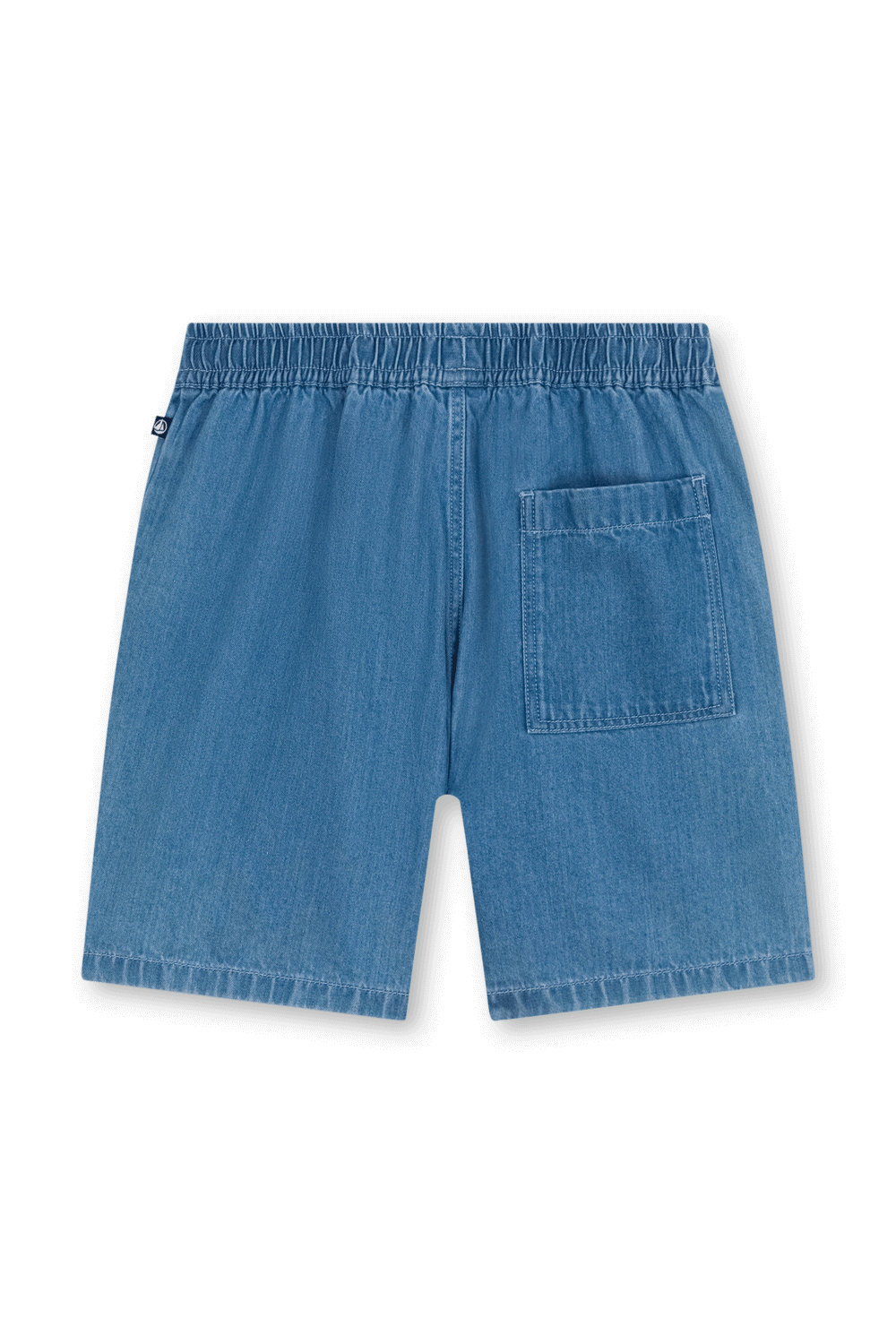 תמונה אחורית של מכנסי ברמודה - גילאי 6-12 שנים PETIT BATEAU