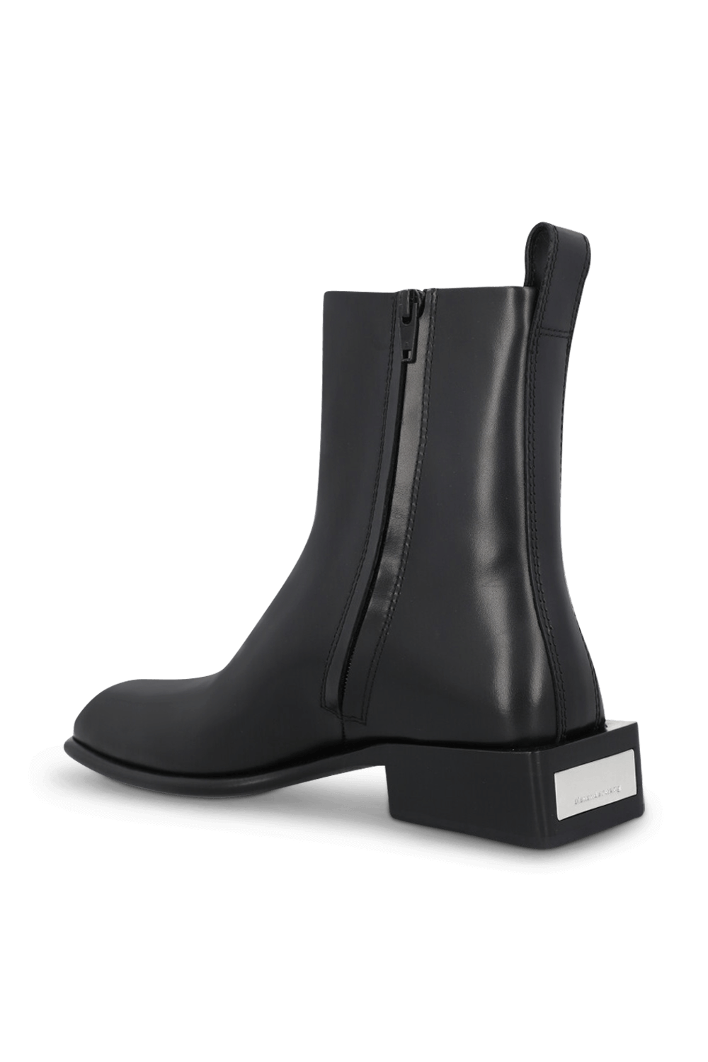 תמונה אחורית של מגפוני עור 4 סמ ALEXANDER WANG