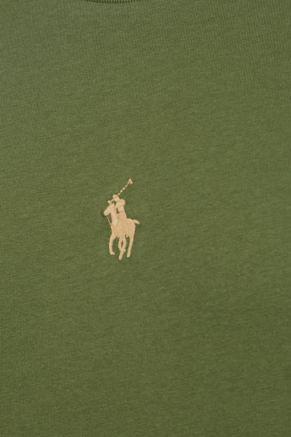 תמונה אחורית של חולצת סלים טי מכותנת ג'רזי POLO RALPH LAUREN