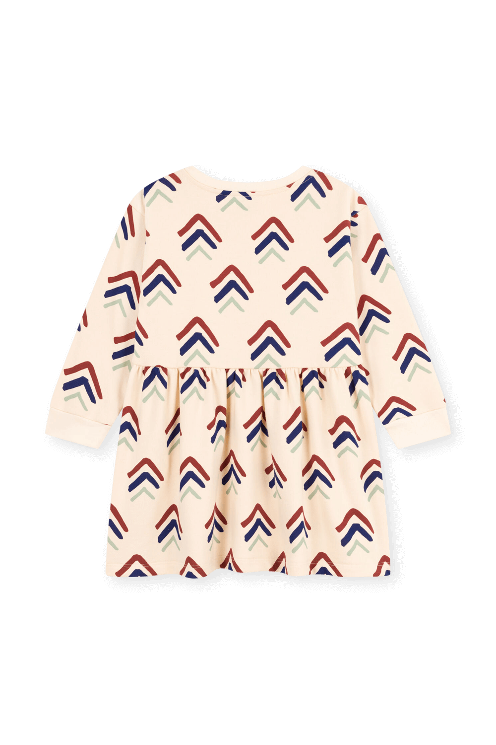 תמונה אחורית של שמלה ארוכה - גילאי 6-12 שנים PETIT BATEAU