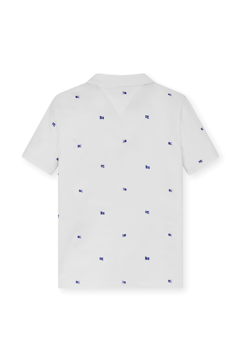 תמונה אחורית של חולצת פולו - גיל 1-7 שנים TOMMY HILFIGER KIDS