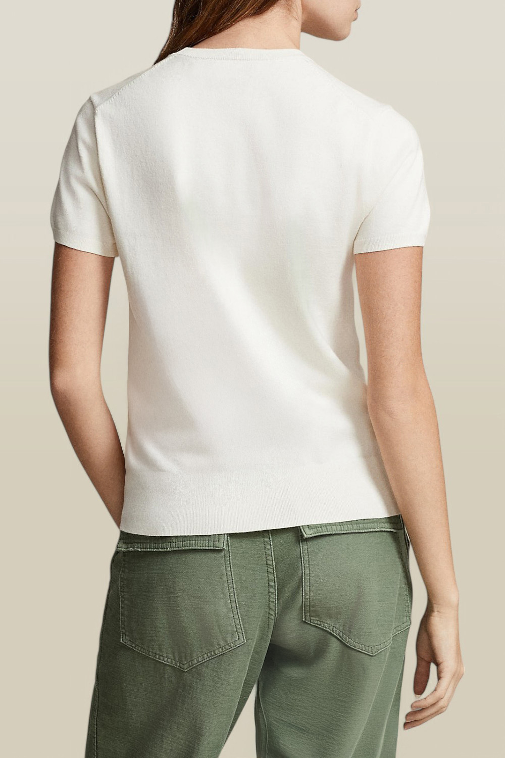 תמונת דוגמן אחורית של חולצת טי POLO RALPH LAUREN
