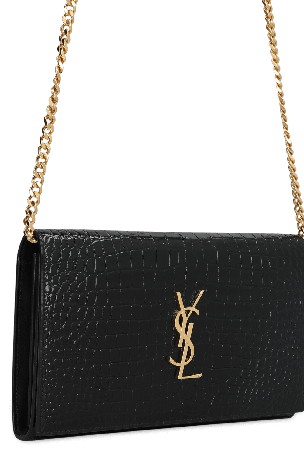 תמונת תקריב של תיק ארנק SAINT LAURENT