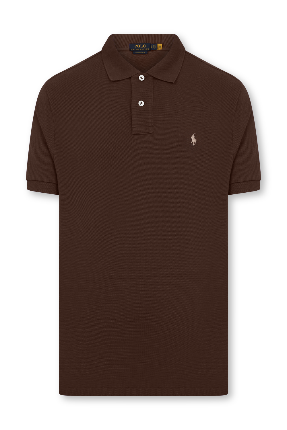 תמונה קידמית של חולצת פולו מכותנה POLO RALPH LAUREN