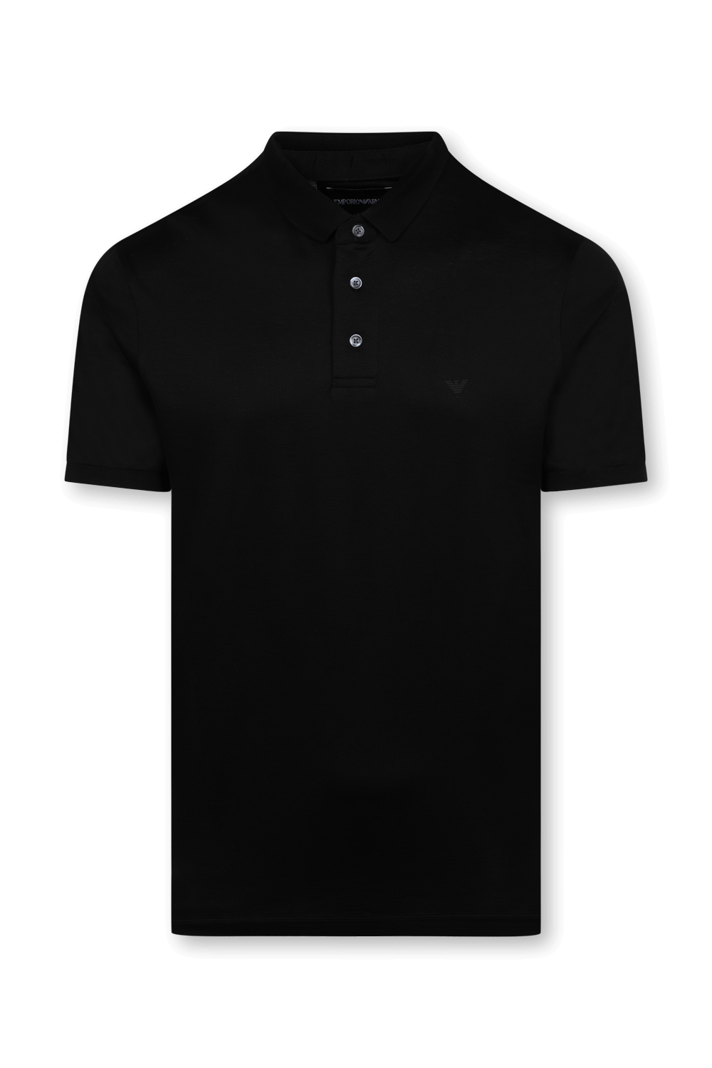 תמונה קידמית של חולצת פולו מכותנה EMPORIO ARMANI