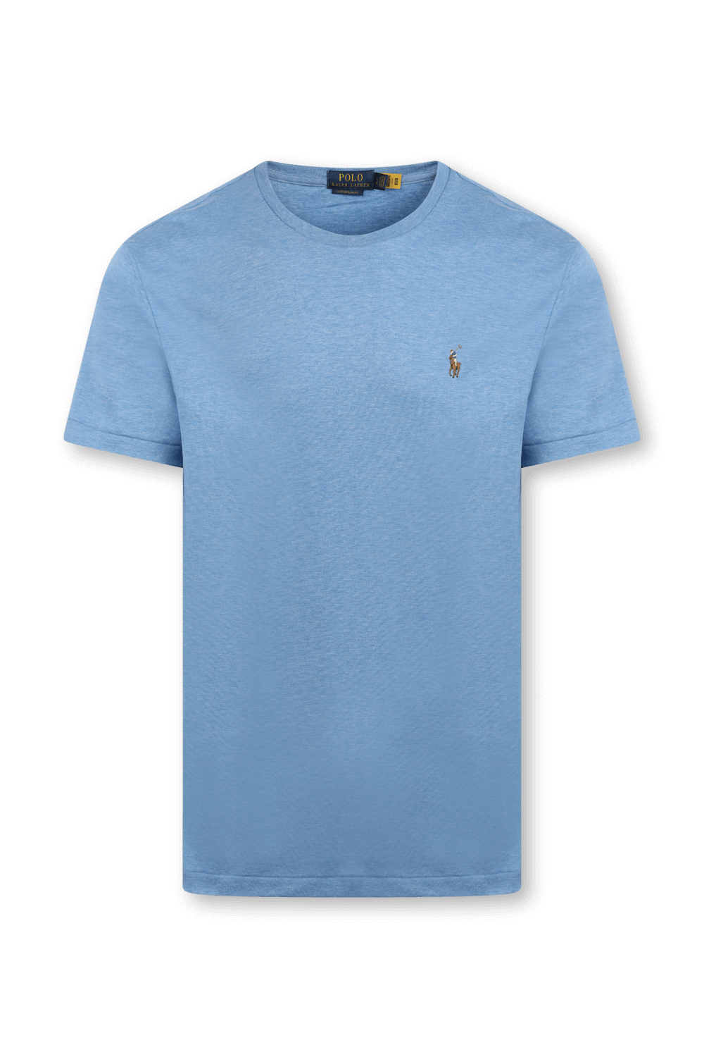 תמונה קידמית של חולצת טי בגוון תכלת POLO RALPH LAUREN