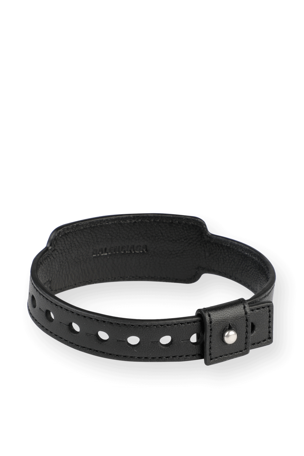 תמונה אחורית של Cash Bracelet in Black Leather