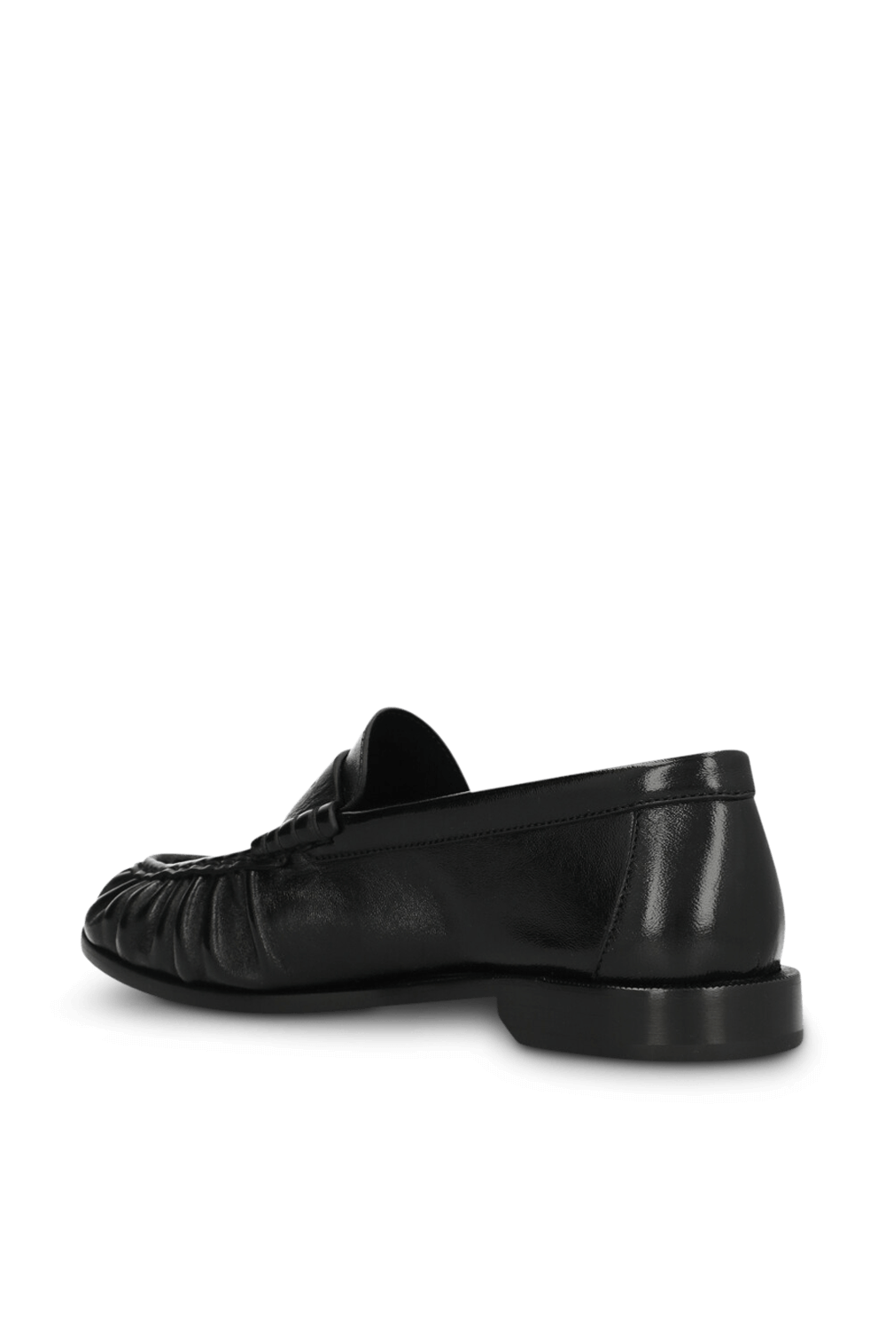תמונה אחורית של מוקסינים מעור SAINT LAURENT