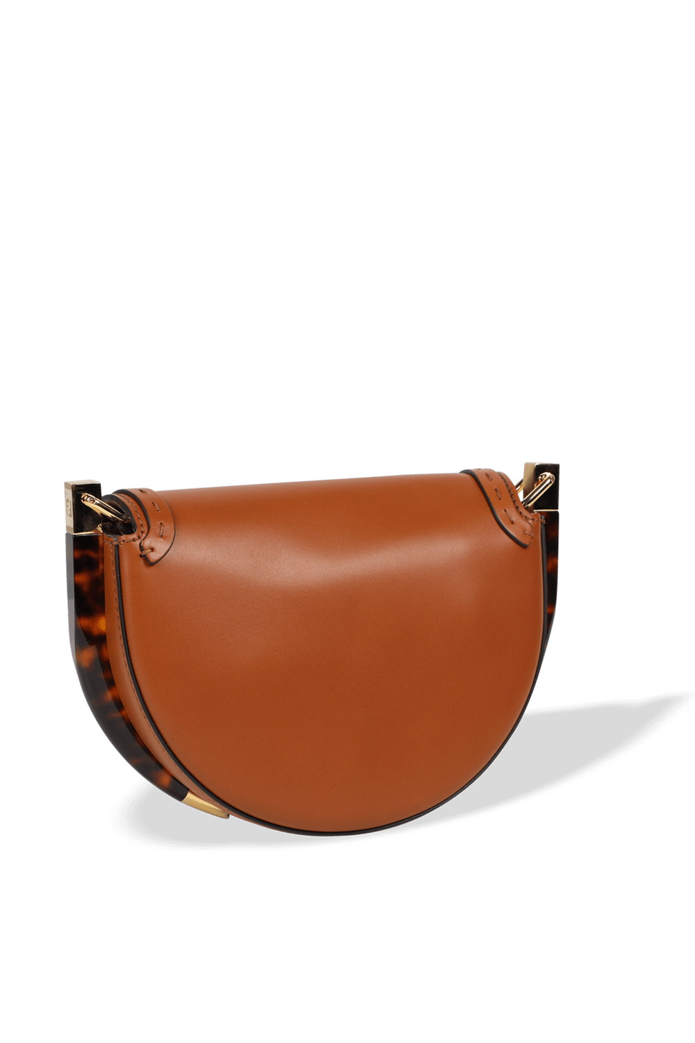 תמונה אחורית של Moonlight Bag in Brown Leather FENDI