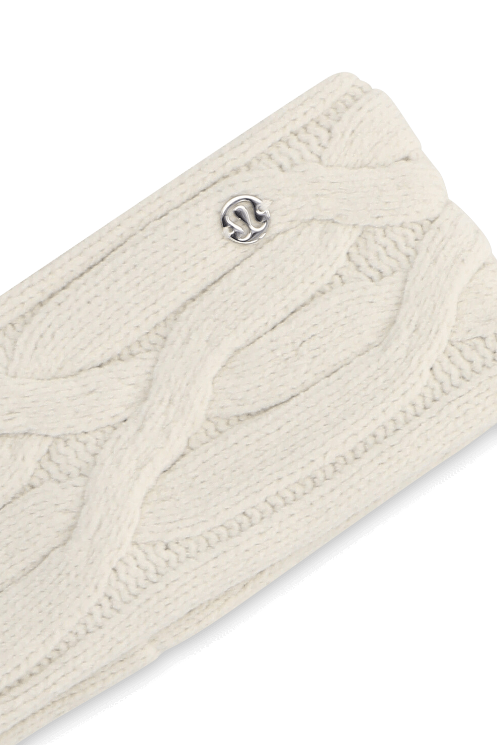 תמונת תקריב של Cable-Knit Fleece-Lined Ear Warmer LULULEMON