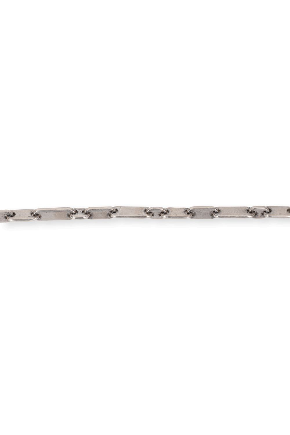 תמונה אחורית של Trio Monolinka Bracelet in Silver M.COHEN