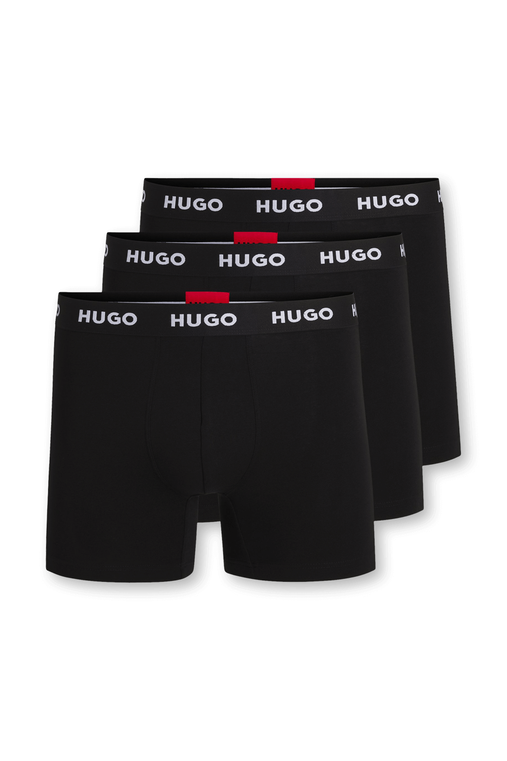 תמונה קידמית של מארז שלושה תחתוני בוקסר HUGO