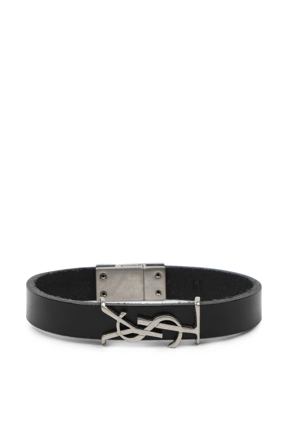 תמונה קידמית של צמיד עם עם אלמנט מטאלי SAINT LAURENT