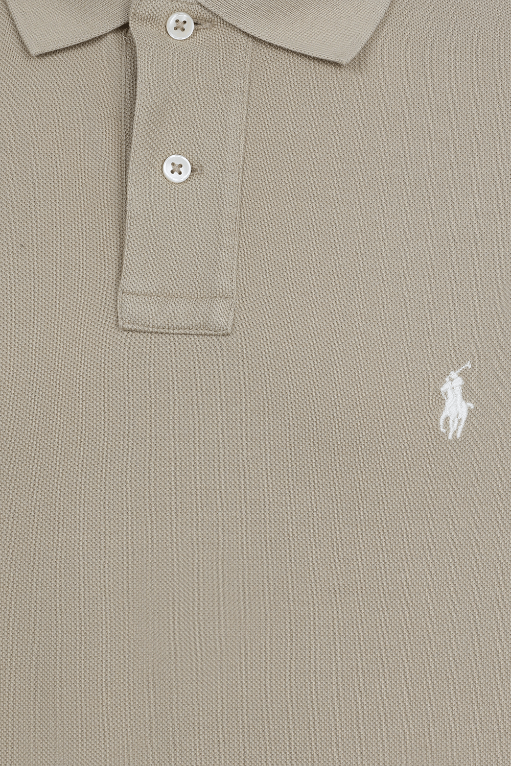 תמונה אחורית של חולצת פולו מכותנה POLO RALPH LAUREN